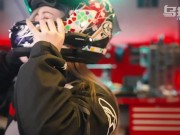 Biker girl gets a huge load of cum in her pink pussy - Psychoporn 6/16