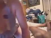 Bull tells me to suck his cock then kiss my bf. Bf didn’t like it lol 7/16