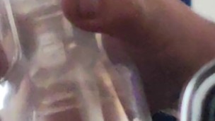 Jack off time with toy