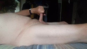 Dodgechargerpppppp edging dick with toy and showing ass