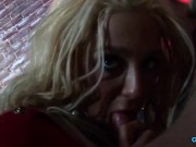 Curvy milfs nailed by two cowboys at a barn in a superb group sex action