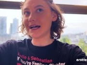 Ersties - Sexy Babe Gets Off Where Everyone Can See Her 11/16