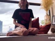 Ersties - Sexy Babe Gets Off Where Everyone Can See Her 14/16