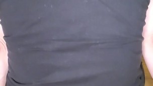 Riding a big dildo with cumshot