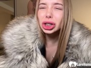 She was cold outside so she came to my place to warm up by shagging. 15/16