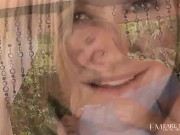 Pussy Pierced Kali Lane Finger & Dildo Fucks Outdoors The House! 3/16