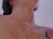 Fiquei com tesão, me engasgei no pau e tomei leitada na minha cara - Parte 2 4/16