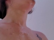 Fiquei com tesão, me engasgei no pau e tomei leitada na minha cara - Parte 2 6/16