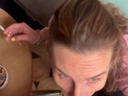 I was calm smoking my cigarette but he asked me to empty his balls 6/16