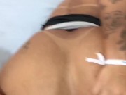 my Brazilian girlfriend loves to show off and then I fuck her pussy 15/16