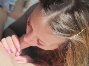 Blowjob with cum in mouth 13/16