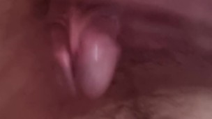 Wanking my small hard dick with big cumshot 💦💦