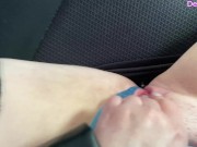 ДРОЧИТ И КОНЧАЕТ В МАШИНЕ ТАКСИ ВОДИТЕЛЬ ПОСТАВИЛ ЕЙ 5 ЗВЁЗД 13/16