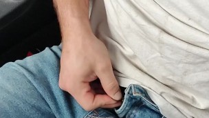 Solo jerk while driving.