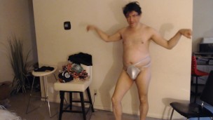 Alien UFO Undies on an Uber Muscular Man!
