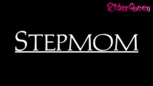 Stepmother and stepson share a bed on a trip and fuck hard