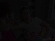 Horny Stepsis Blows & Fucks Stepbro While Gaming 1/16