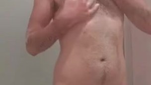 shower time at the gym, waiting for you to walk in on me