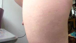 teasing on webcam, man wants me to show him my ass