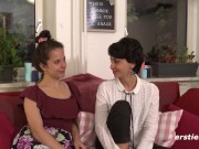 Ersties - Brunette Babes Enjoy a Sensual Lesbian Sex 3/16