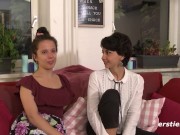 Ersties - Brunette Babes Enjoy a Sensual Lesbian Sex 4/16