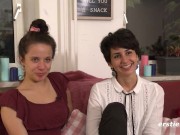 Ersties - Brunette Babes Enjoy a Sensual Lesbian Sex 8/16