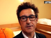 Young Chick Barbara Fucked In Hostel Room By Old Cock - LETSDOEIT 3/16