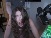 STREAMER LUCK - Petite Babe Gets Fucked During Game - Princess Alice 2/16