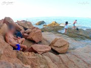 BEACH FUCK INFIDELITY WEEKEND: I fuck the slut wife on the beach 3/16