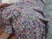 Rubbing Cock against My Stepsister's Perfect Ass and Pussy in Dress till Cum 5/16