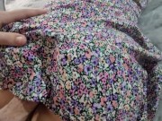 Rubbing Cock against My Stepsister's Perfect Ass and Pussy in Dress till Cum 6/16