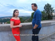 HUNT4K. Chick is taken by alien man in the face of her wimp spouse 3/16