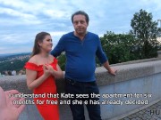 HUNT4K. Chick is taken by alien man in the face of her wimp spouse 8/16