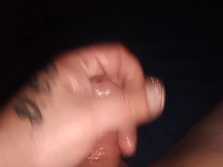 jerkin my thick dick