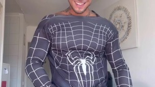 Spiderman With Fat Cock Talking Dirty