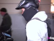 Skinny blonde babe Melanie Dior celebrates birthday with GROUP SEX! 1/16