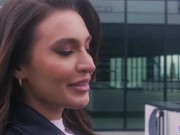 LUCIDFLIX Bombshell brunette Ella Reese fucks a guy she met while on vacation 7/16