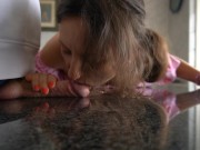 Cock on the table, babysitter trying for a raise 11/16