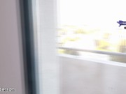 nuestros padres no estan! y yo dandole pija a mi hermanastra 1/16