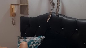 fucking with scissors with my wife, licks her pussy and I ride on her pussy