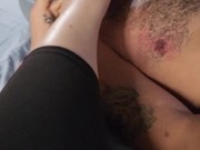 Making him lick my pretty toes clean. 10/16