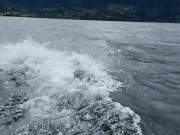 Caminata con follada y mamada al aire libre alguien nos descubre 1/16