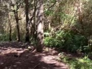 Caminata con follada y mamada al aire libre alguien nos descubre 3/16