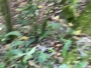 Caminata con follada y mamada al aire libre alguien nos descubre 5/16