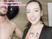 Hellolimoonoff fait la fête et suce une grosse bite blowjob française étudiante et se fait baiser 2/16