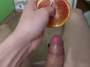Порвал цитрус своим членом | Нежно потёр | Кончил в апельсин - Screenshot 6 of 16 - Teenage
