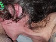 MILF Slut Eats Ass & Sucks Cock on Command!  Facial Finale! 3/16