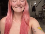 Femdom Dick Slapping with Cum Countdown 10/16