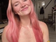 Femdom Dick Slapping with Cum Countdown 11/16