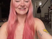 Femdom Dick Slapping with Cum Countdown 14/16